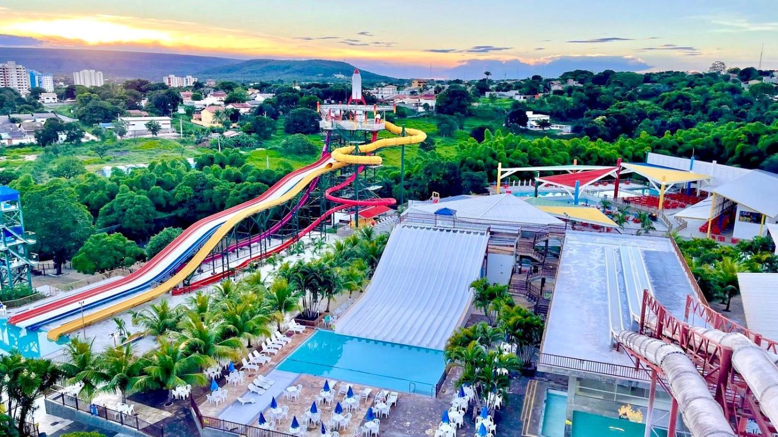 Spazzio Diroma - Com Acesso Acqua Park Caldas Novas Eksteriør bilde